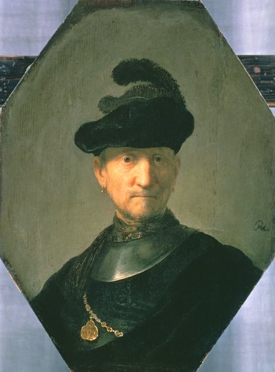 Old Warrior, 1629 by Rembrandt van Rijn